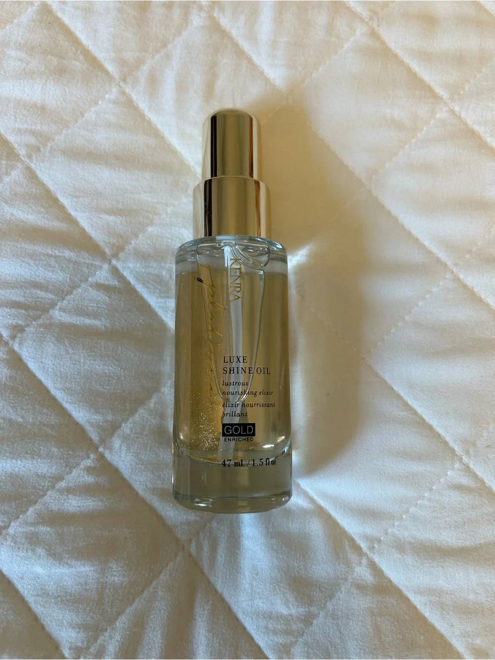 Kendra Luxe Shine Oil - Gold Enriched Hair Treatment (Clear/Gold)